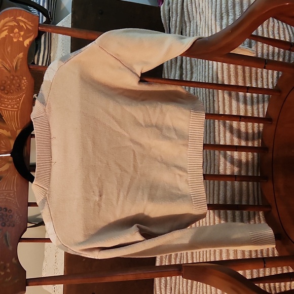 Preppy Crop Top Sweater - Picture 2 of 2